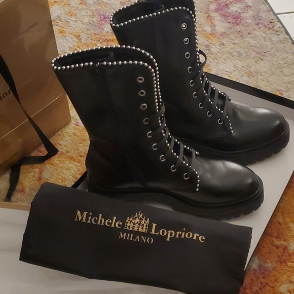 Michele Lopriore- Berlin Boot High Vitallo Nero - Picture 4 of 5